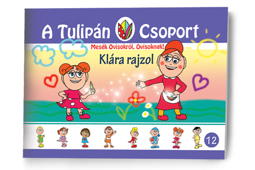 Klára rajzol borító